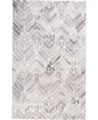 Feizy Asher R8769 Gray 2' x 3' Area Rug