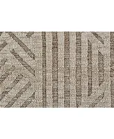 Feizy Colton R8791 Brown 3'6" x 5'6" Area Rug