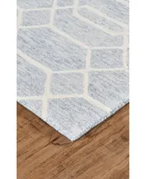 Feizy Belfort R8777 Blue 5' x 8' Area Rug