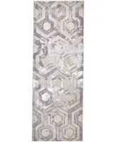 Feizy Micah R3046 Beige 2'10" x 7'10" Runner Rug