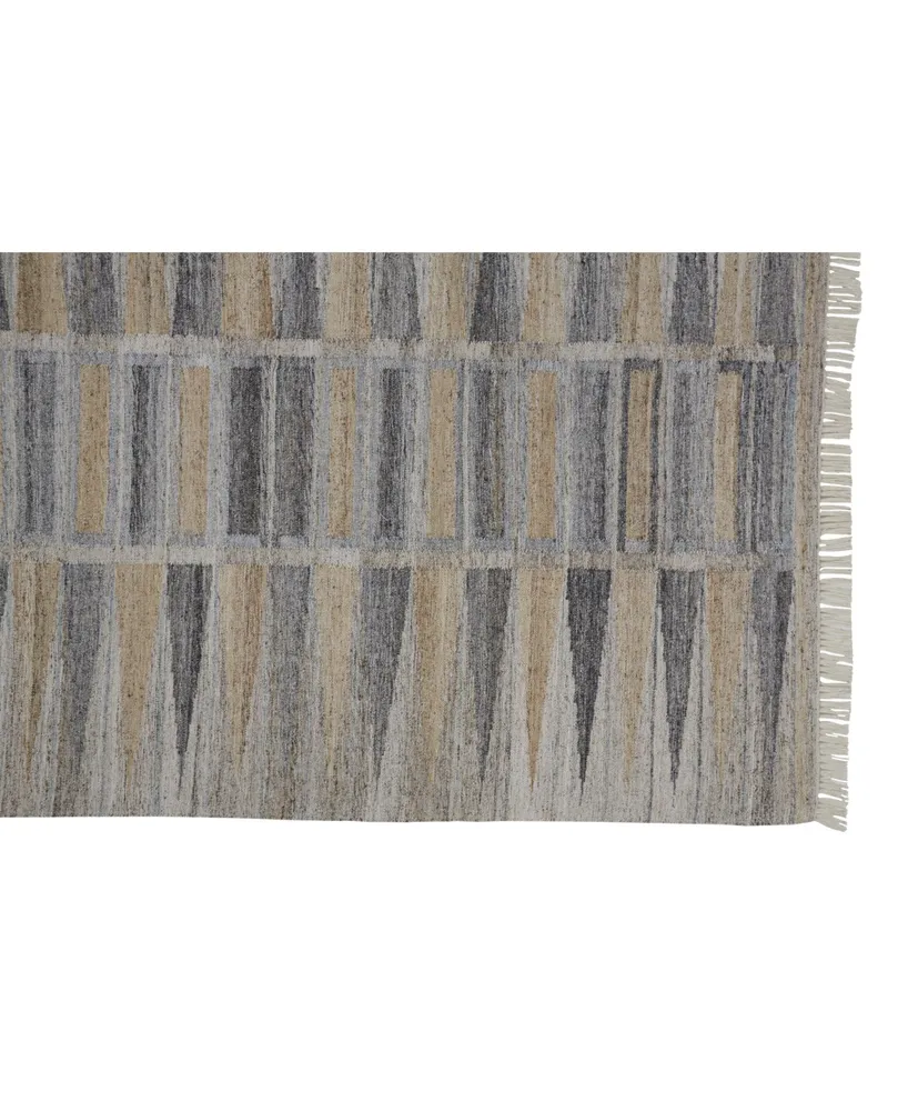 Feizy Beckett R0815 Gray 5' x 8' Area Rug