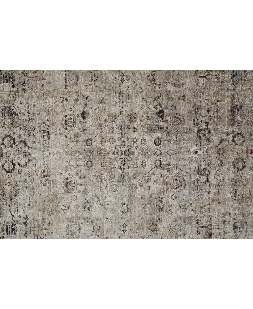 Feizy Caprio R3958 Sand 3'9" x 5'9" Area Rug