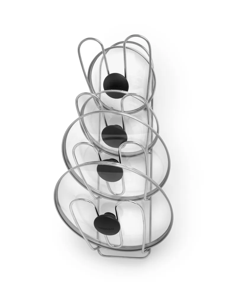 Wall or Cabinet Mount Lid Rack