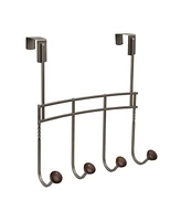 Spectrum Cambridge Over The Door 4-Hook Rack