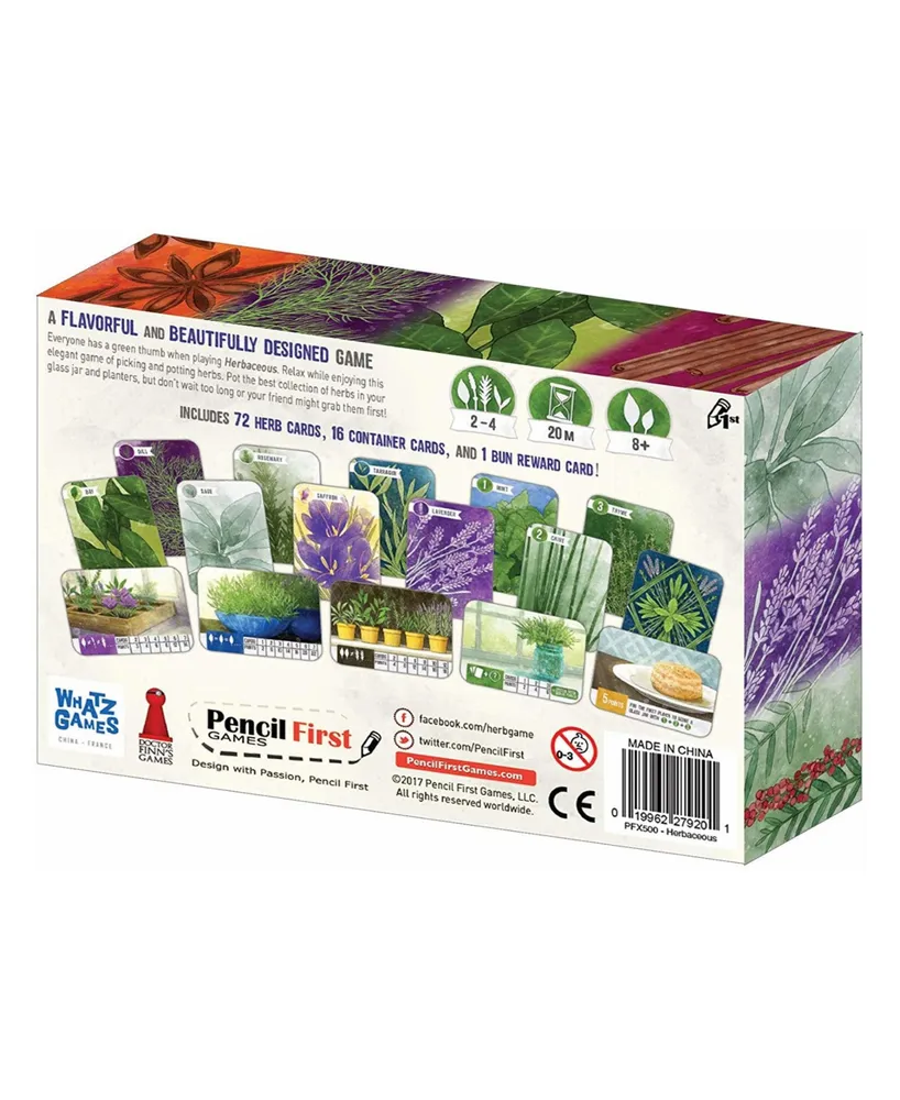Pencil First Games, Llc Herbaceous Boxed Card Game