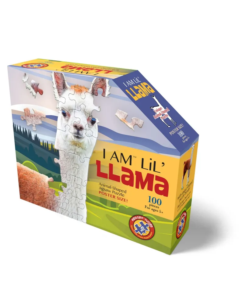 Madd Capp Games Puzzles - I Am Lil' Llama 100 Piece Puzzle Poster Size