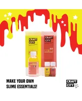 Craft City - Karina's Make Your Own Slime Essentials Bundle Slime Essential Red and Yellow