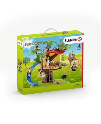 Schleich Farm World Adventure Tree House Playset by