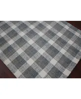 Amer Rugs Tartan Tra-8 Onyx 3'6" x 5'6" Area Rug