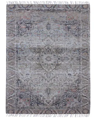 Amer Rugs Prairie Pre-5 Mist/ Pink 3'6" x 5'6" Area Rug