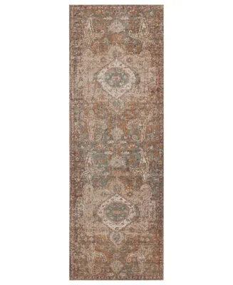 Amer Rugs Eternal Ete-11 Taupe 2'7" x 7'6" Runner Rug