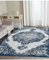 Amer Rugs Alexandria Alx- Navy 4' x 6' Area Rug