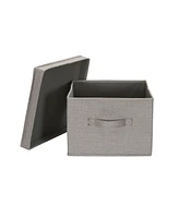 Household Essential Large Fabric Storage Bins 2 Pack
