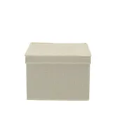 Household Essential Large Fabric Storage Bins 2 Pack