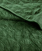 Madison Park Harper Quilted Velvet 3-Pc. Quilt Set