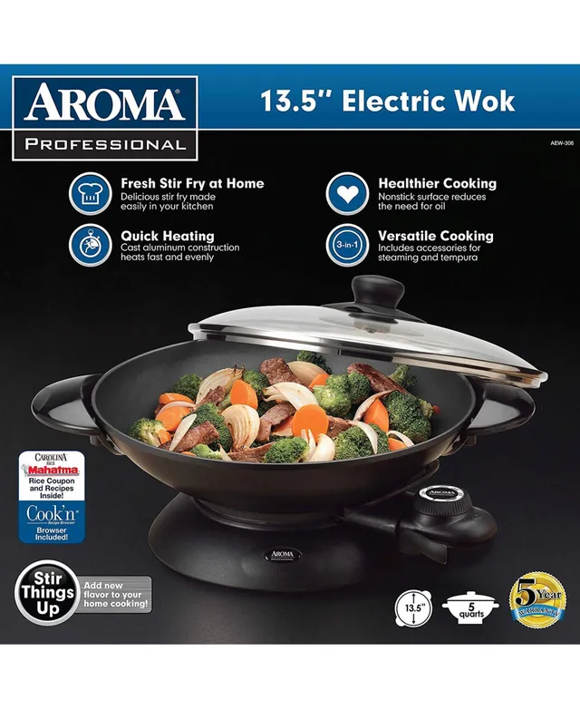 Presto 05900 Stainless Steel Electric Wok