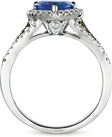Le Vian Blueberry Tanzanite (2 ct. t.w.) & Diamond (5/8 Ring 14K White Gold (Also available Rose and Gold)