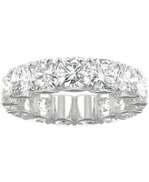 Charles & Colvard Moissanite Eternity Band (9 ct. t.w. Dew) in 14k White Gold