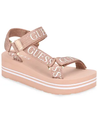 Guess Women's Avin Logo Sport Sandals