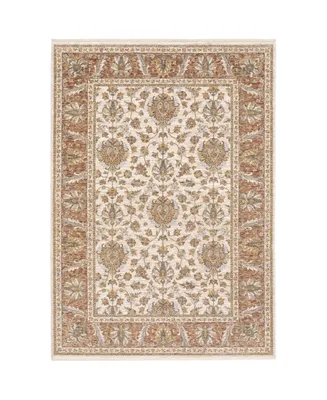 Jhb Designs Kumar Kum08 Rust and Ivory 2' x 3' Area Rug