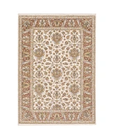 Jhb Designs Kumar Kum08 Rust and Ivory 2'3" x 7'6" Runner Rug