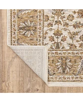 Oriental Weavers Maharaja 5091Z Ivory and Gold 7'10" x 10'10" Area Rug