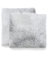 Cheer Collection Shaggy Decorative Pillows