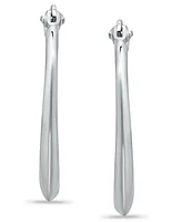 Giani Bernini Graduated Hoop Earrings in Sterling Silver, Created for Macy's