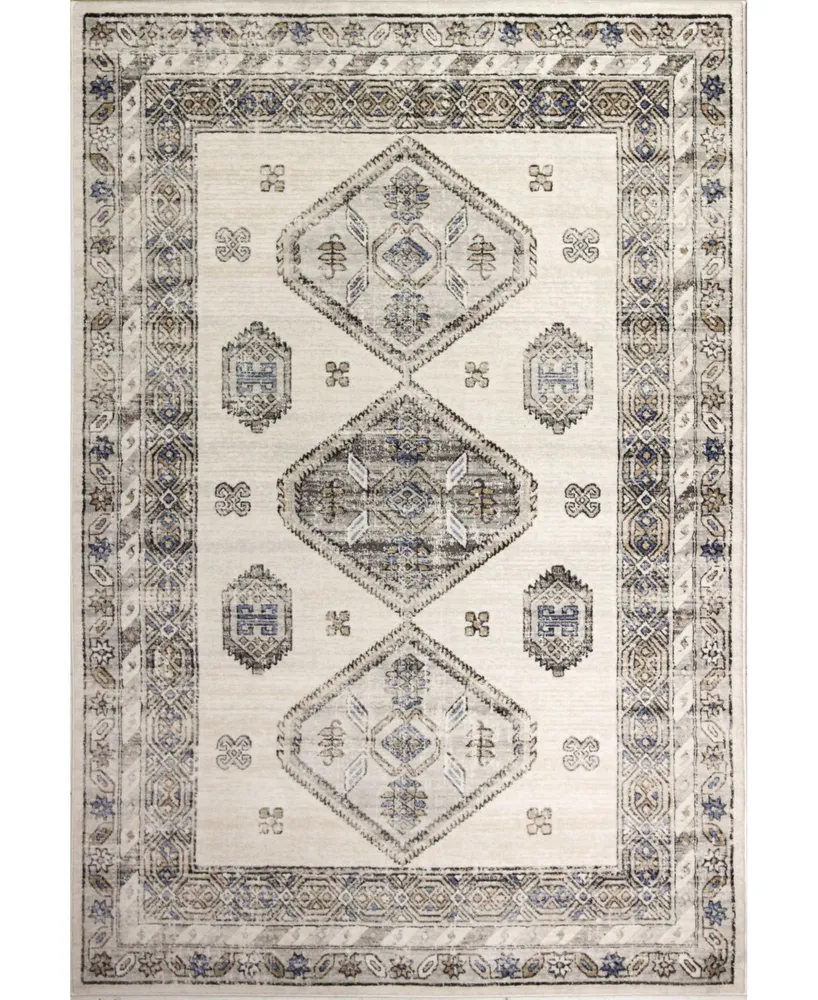 Closeout! Bb Rugs Mesa Mes-03 Ivory 3'6" x 5'6" Area Rug