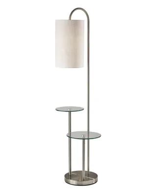 Adesso Leonard Shelf Floor Lamp