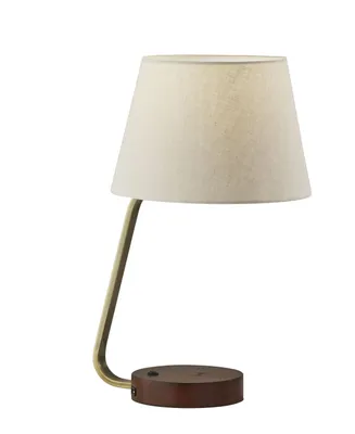 Adesso Louie Charge Table Lamp