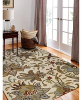 Bashian Taron Val-01 Ivory 7'6" x 9'6" Area Rug