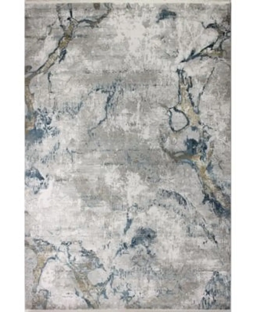 Bb Rugs Charm Cha 02 Gray Blue Rug