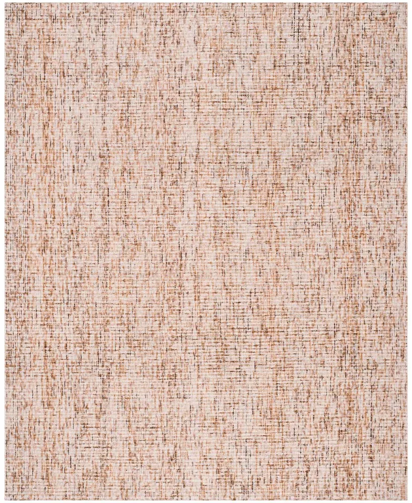 Safavieh Abstract 468 Beige and Rust 9' x 12' Area Rug