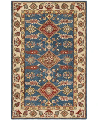 Safavieh Antiquity At506 Blue and Red 5' x 8' Area Rug