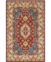 Safavieh Antiquity At503 Red and Blue 6' x 9' Area Rug