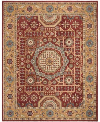 Safavieh Antiquity At501 Red and Orange 8' x 10' Area Rug