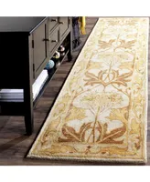 Safavieh Antiquity At841 Beige and Gold 2'3" x 8' Runner Area Rug