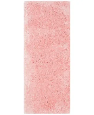 Safavieh Arctic Shag Sg270 Pink 2'3" x 6' Runner Area Rug