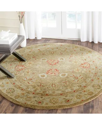 Safavieh Antiquity At822 Brown 3'6" x 3'6" Round Area Rug