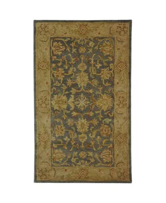 Safavieh Antiquity At312 Blue and Beige 3' x 5' Area Rug