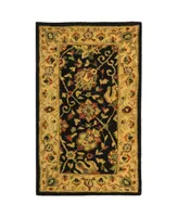 Safavieh Antiquity At21 Black 2'3" x 10' Runner Area Rug