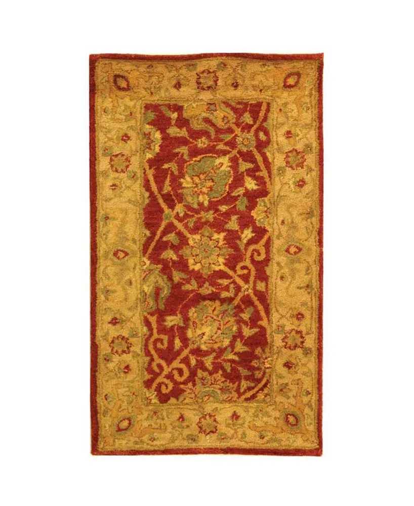 Safavieh Antiquity At21 Rust 2'3" x 4' Area Rug