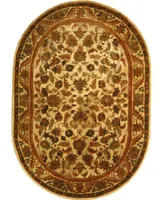 Safavieh Antiquity At52 Gold 4'6" x 6'6" Oval Area Rug