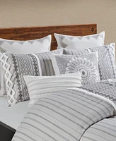Ink+Ivy Imani 3-Pc. Duvet Cover Set, Full/Queen