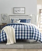 Eddie Bauer Lakehouse Plaid Twin Duvet Cover Set