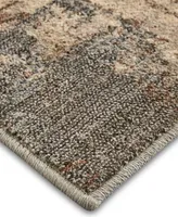 Karastan Elements Treviso Grey 5'3" x 7'10" Area Rug