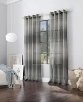 Atlantic Ombre Stripe Sheer Curtain Collection