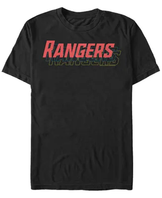 Fifth Sun Men's Rangers Stack Short Sleeve Crew T-shirt