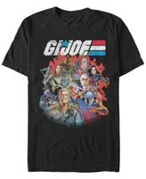 Fifth Sun Men's G.i.Joe Group Collage Short Sleeve T-Shirt